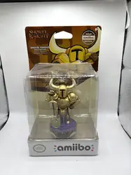 figurine amiibo shovel knight - gold edition