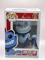 figurine funko pop! aladdin le genie avec sa lampe