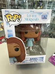 figurinefunko pop ! disney little mermaid live action - ariel pop 10cm