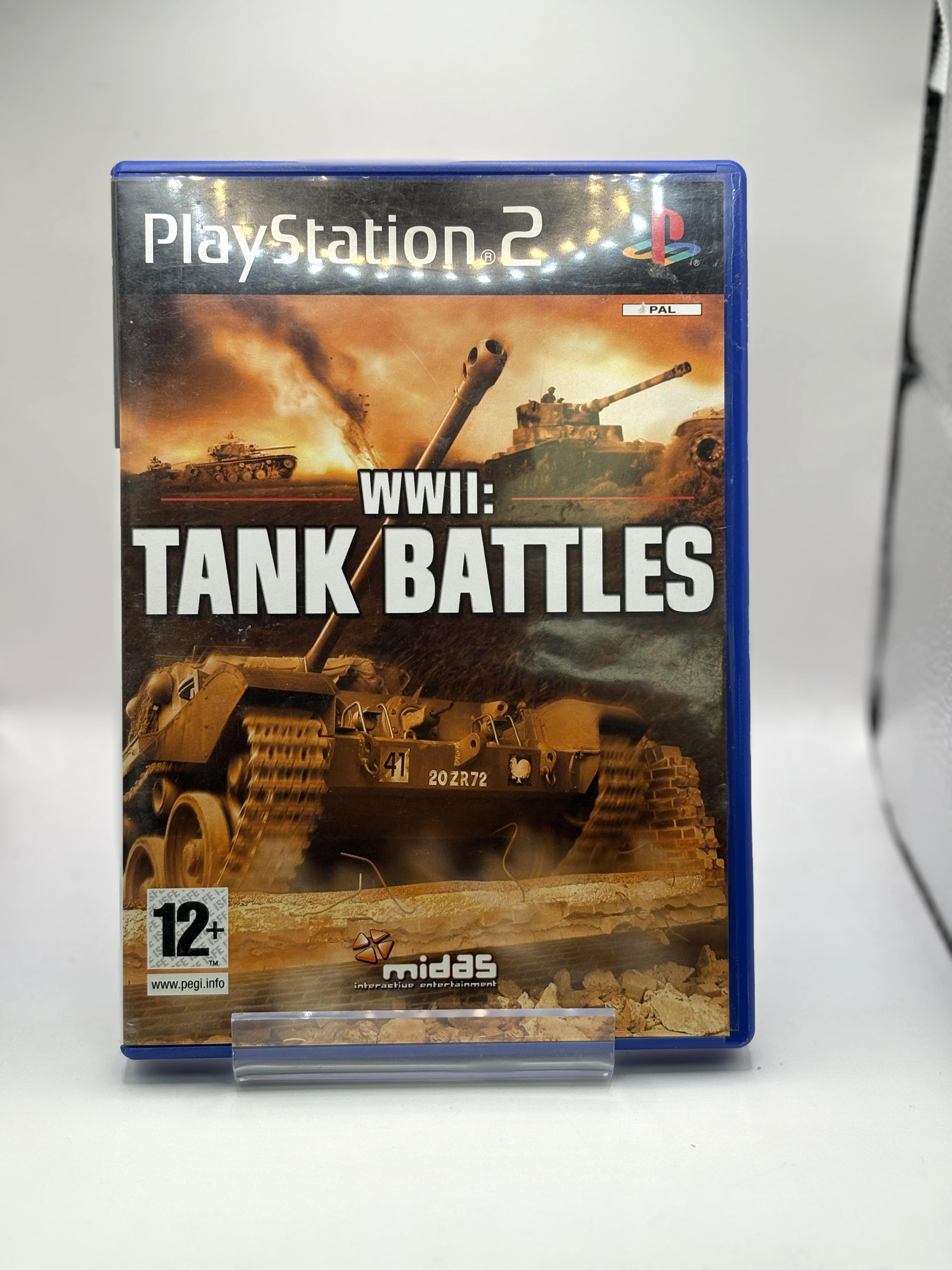 Jeu Ps2 WwII - Tank Battles