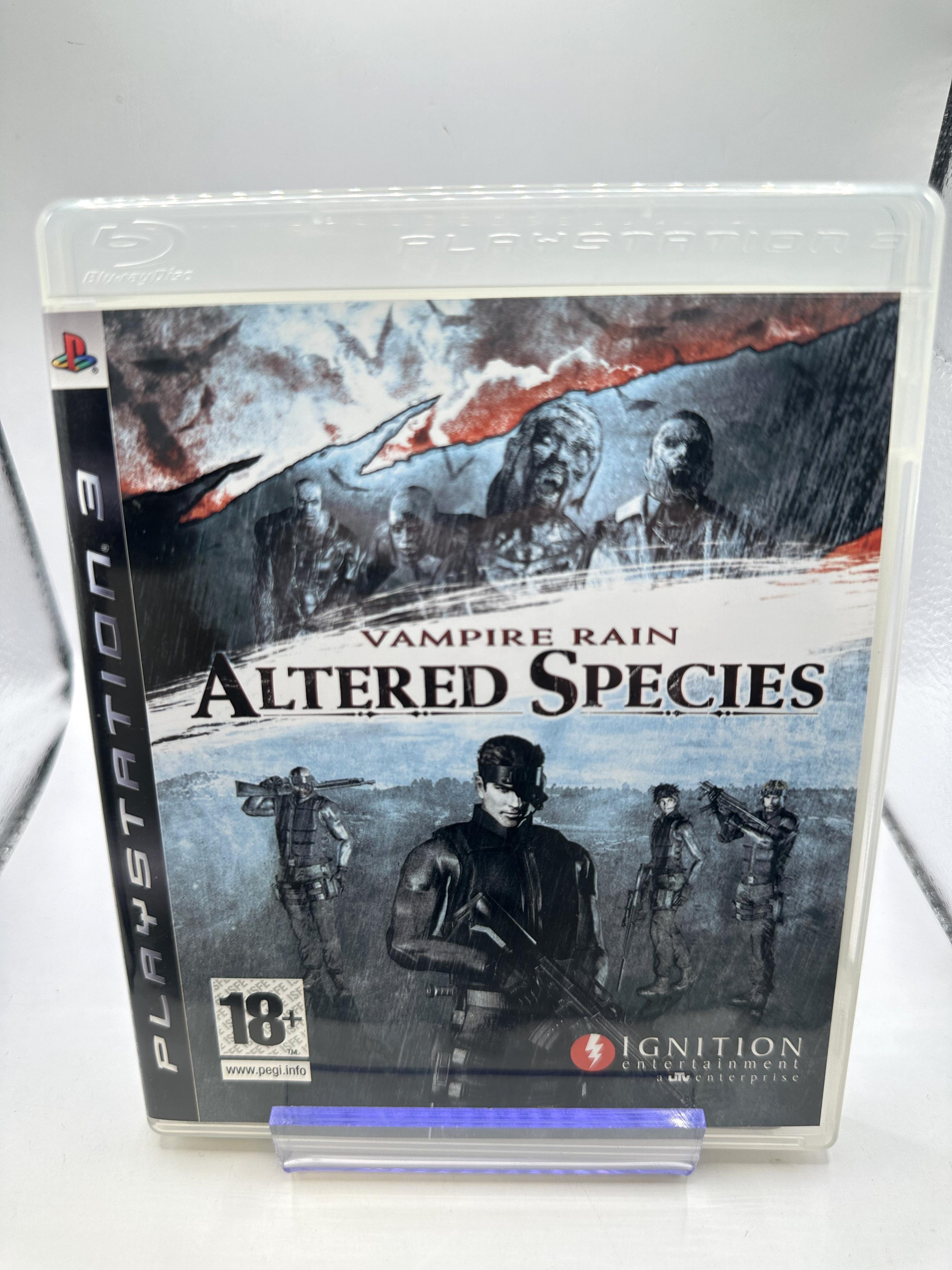 jeu Ps3 Vampire Rain Altered Species
