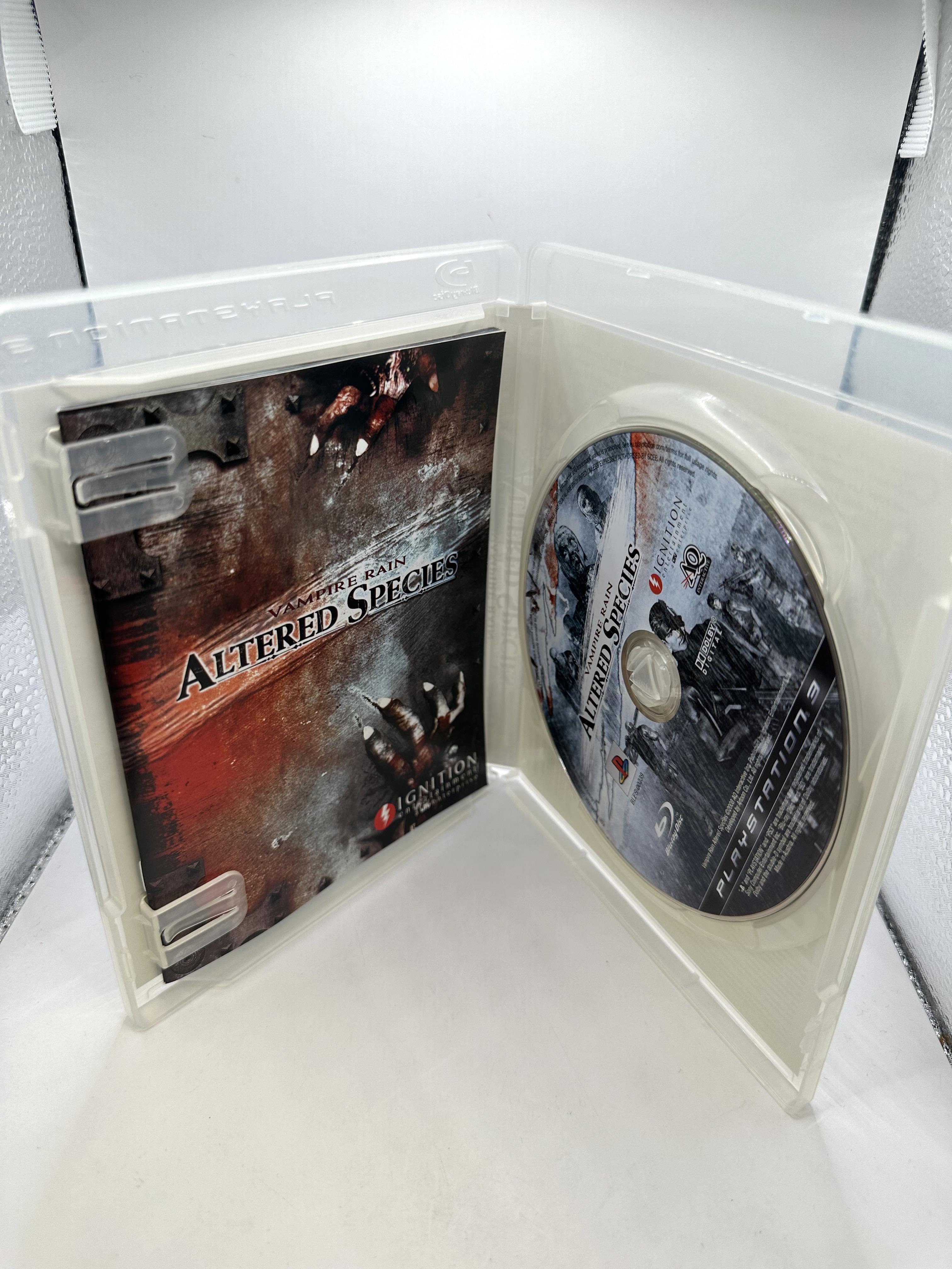 jeu Ps3 Vampire Rain Altered Species