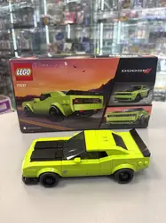 lego speed champions - voiture de sport dodge challenger srt hellcat