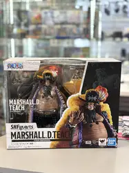 livre one piece - figurine s.h.figuarts marshall d. teach four emperors 25 cm