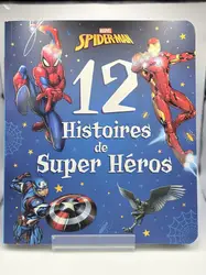 livre spider - man - 12 histoires de super - héros - marvel