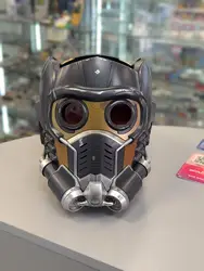 marvel legends series, casque électronique premium star - lord avec son et lumière, article de cosplay pour adultes