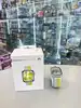 montre connectée huawei watch fit 5 bluetooth argent avec bracelet en fluoroélastomère blanc et vert