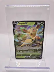 pokemon card rare holo carte phyllali v swsh194 promo fr 2021