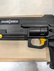 sega saturn virtua gun hss-0152 black light gun