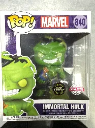 figurine funko! pop - marvel comics n°840 - immortal hulk - 15 cm (55638)