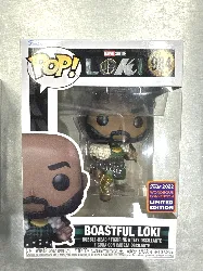 figurine funko! pop - marvel - loki - deluxe boastful loki - 9 cm - 984