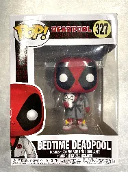 figurine pop deadpool n° 327 - bedtime deadpool