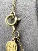 collier dpt fin argent doré et 3 oxydes de zirconium serti clos argent 925 millième (22 ct) 1,95g