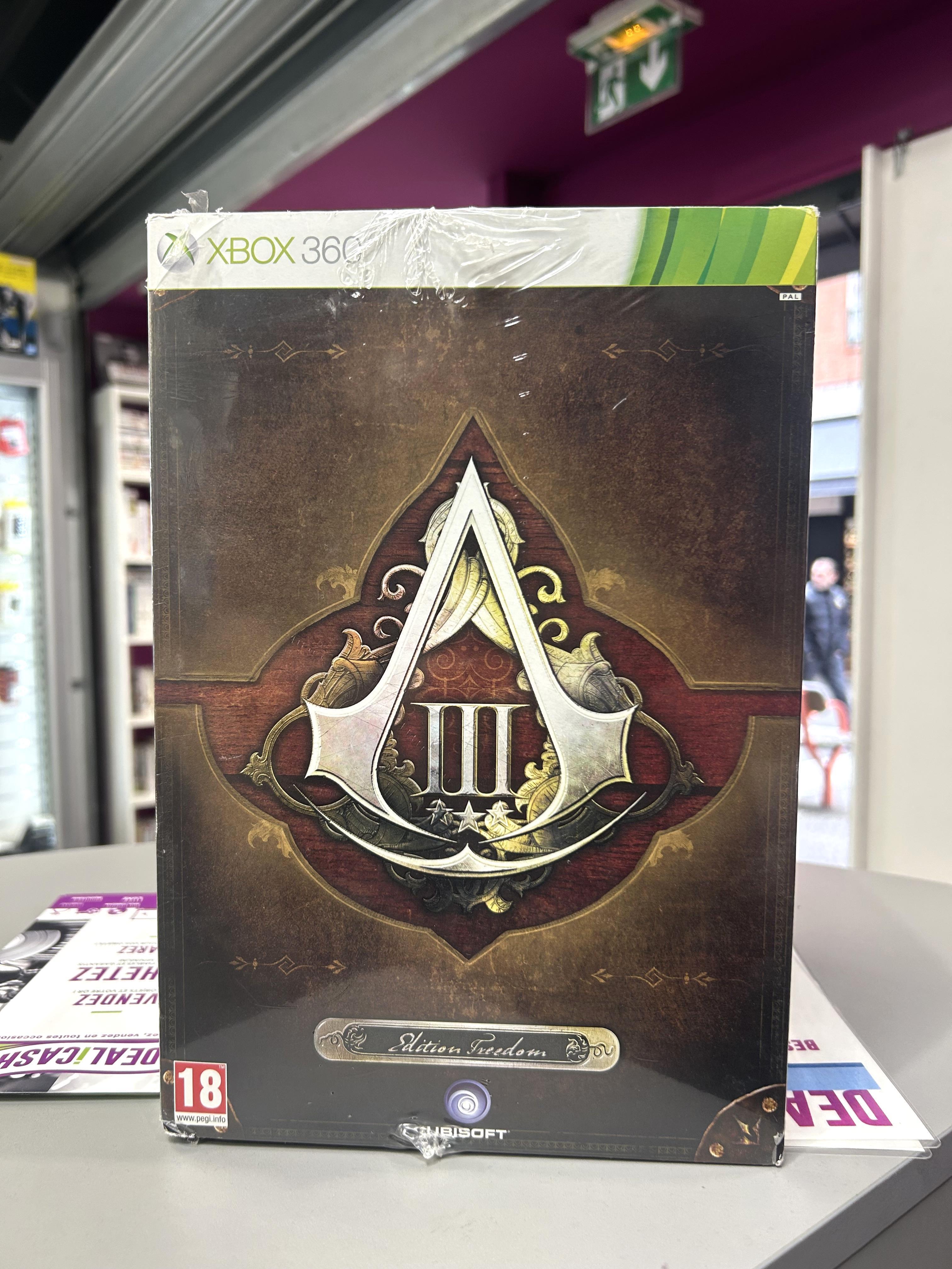 Jeu Xbox 360 Assassin's Creed III Freedom Edition