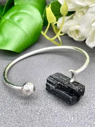 bracelet pandora jonc ouvert lune et étoiles argent 925 millième (22 ct) 8,5g