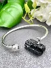 bracelet pandora jonc ouvert lune et étoiles argent 925 millième (22 ct) 8,5g