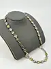 collier en maille grain de café l60cm