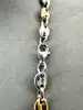 collier en maille grain de café l60cm