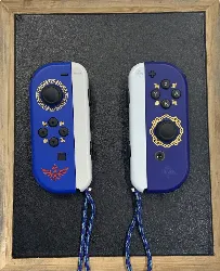 accessoire joy con pour  nintendo switch the legend of zelda skyward sword -  bleu