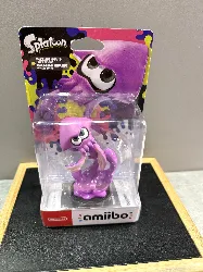 amiibo splatoon calamar inkling violet néon