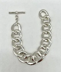 bracelet argent à gros maillons argent autre 42,65g
