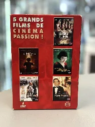 dvd 5 grands films de cinema passion