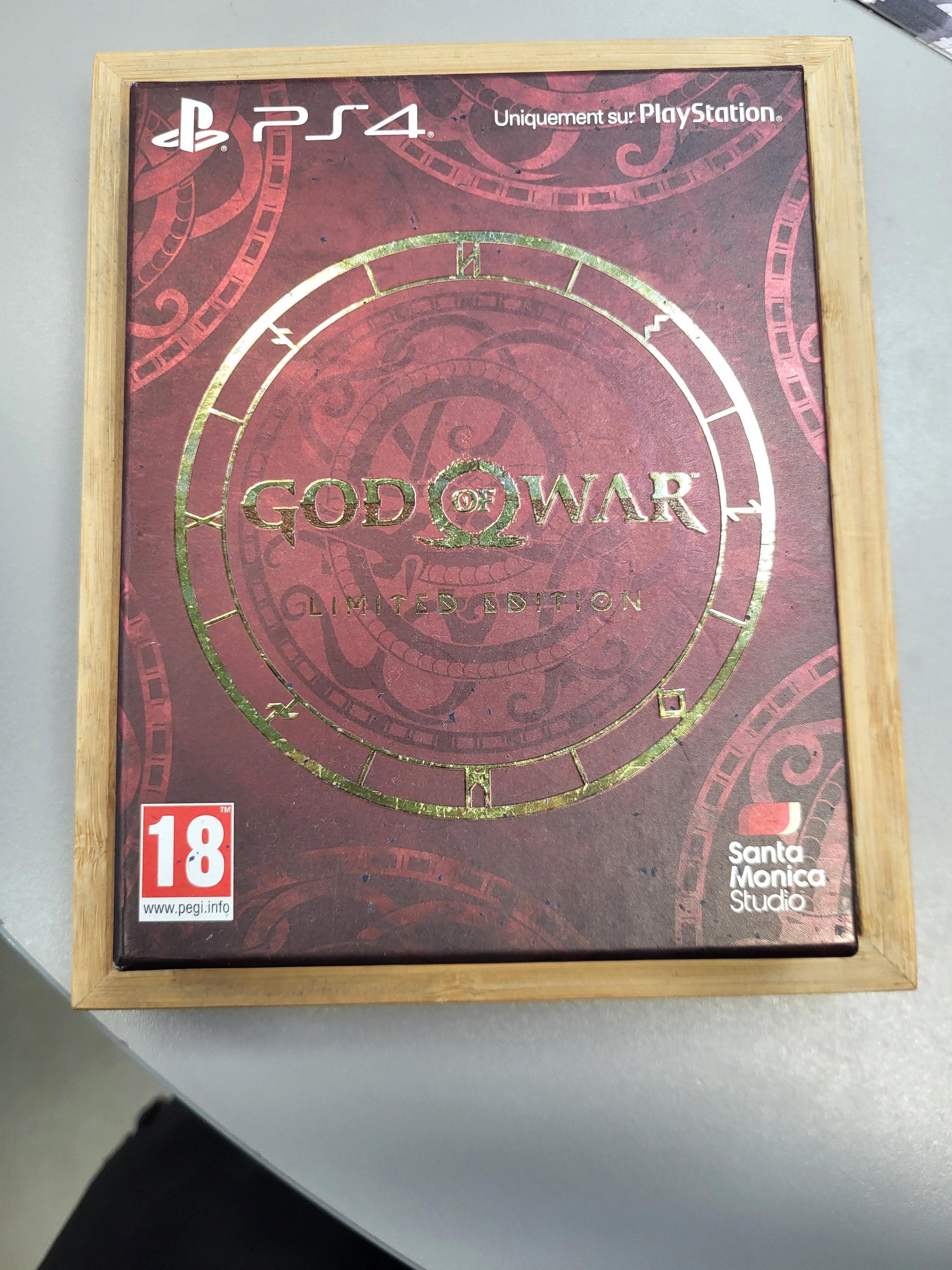 Jeu Ps4 God Of War Edition Limitée