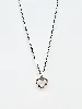 collier argent avec pendentif coeur argent 925 millième (22 ct) 1,73 g