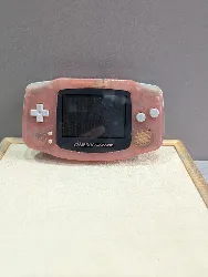 console nintendo game boy advance magma : rouge transparente