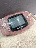 console nintendo game boy advance magma : rouge transparente