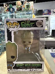 figurine funko! pop - je s'appelle groot [marvel] - groot grunds (70652)