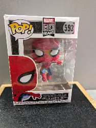 figurine funko! pop - marvel - 80th first appearance - spider-man - 10 cm - 593