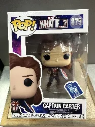 figurine funko pop - marvel what if...? n°875 - captain carter