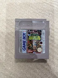 jeu gameboy gb teenage mutant hero turtles fall of the foot clan