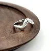 7983900 bague vague lisée t54 argent 925 millième (22 ct) 6,15g argent 925 millième (22 ct) 6,15g