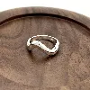 7983900 bague vague lisée t54 argent 925 millième (22 ct) 6,15g argent 925 millième (22 ct) 6,15g