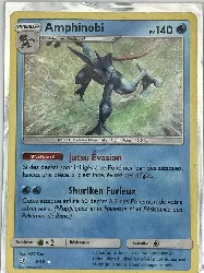 carte pokémon amphinobi 9/18 fr