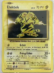 carte pokémon élektek 41/108 fr