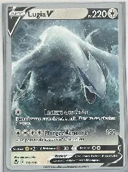 carte pokémon lugia v 138/195 fr