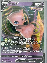 carte pokémon mew-v 113/264 fr