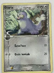 carte pokémon otaria 62/101 fr