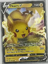 carte pokémon pikachu v 043/185 fr
