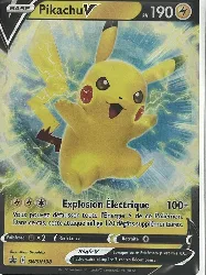 carte pokémon pikachu v swsh198 fr