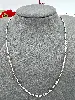 chaîne / collier maille forçat l45 cm argent 925 millième (22 ct) 4,75g