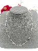 chaîne / collier maille jaseron l45 cm argent 925 millième (22 ct) 4,37g