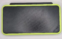 console new nintendo 2ds xl + mario kart 7 - noir & citron vert