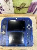 console sony console nintendo 2ds - transparente bleu
