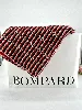 echarpe eric bompard en cachemire et laine point tricolore ajouré