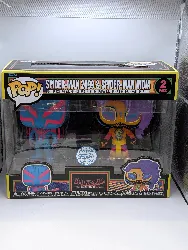 figurine funko! pop - spider - man : across the spider - verse [marvel] - spider - man 2099 & spider - man india - pack (73938)