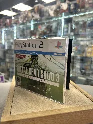 jeu ps2 metal gear solid 3 : subsistence